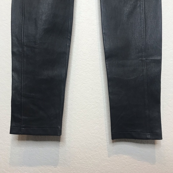 Getting Back To Square One Lambskin Leggings - Picture 8 of 15